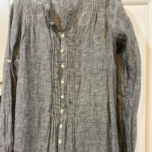 CP Shades linen dress gray, perfect condition W Sm